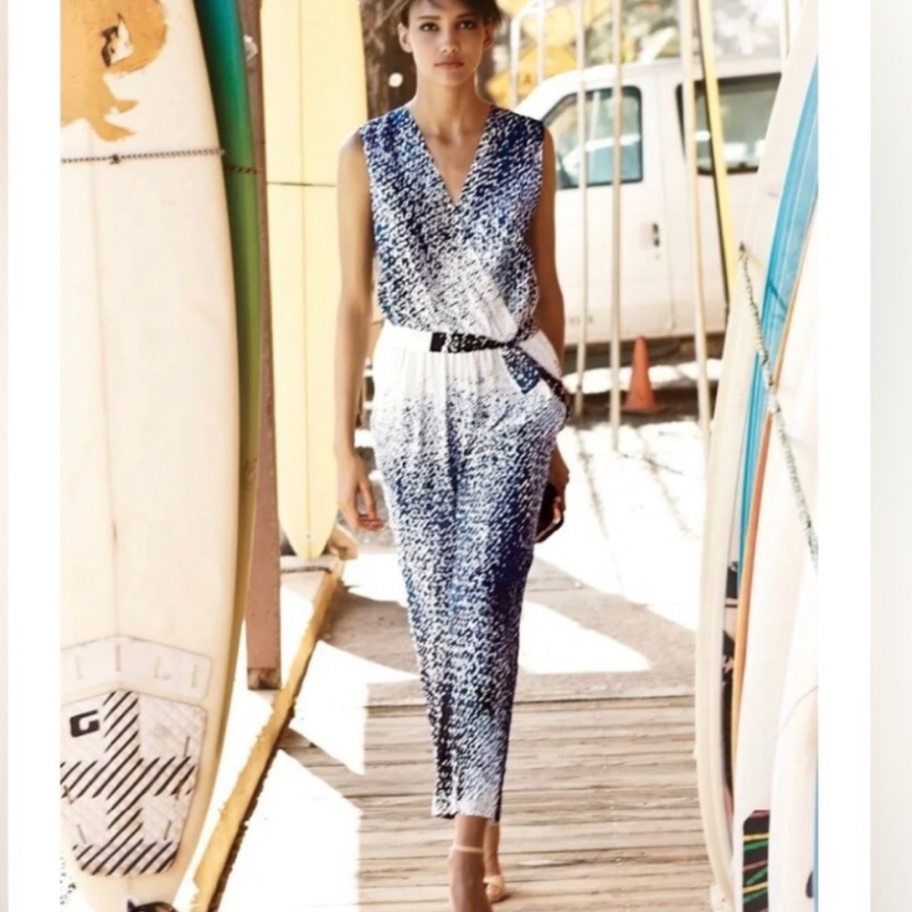 SOLD DVF Diane von Furstenberg KAWENA Silk Jumpsuit